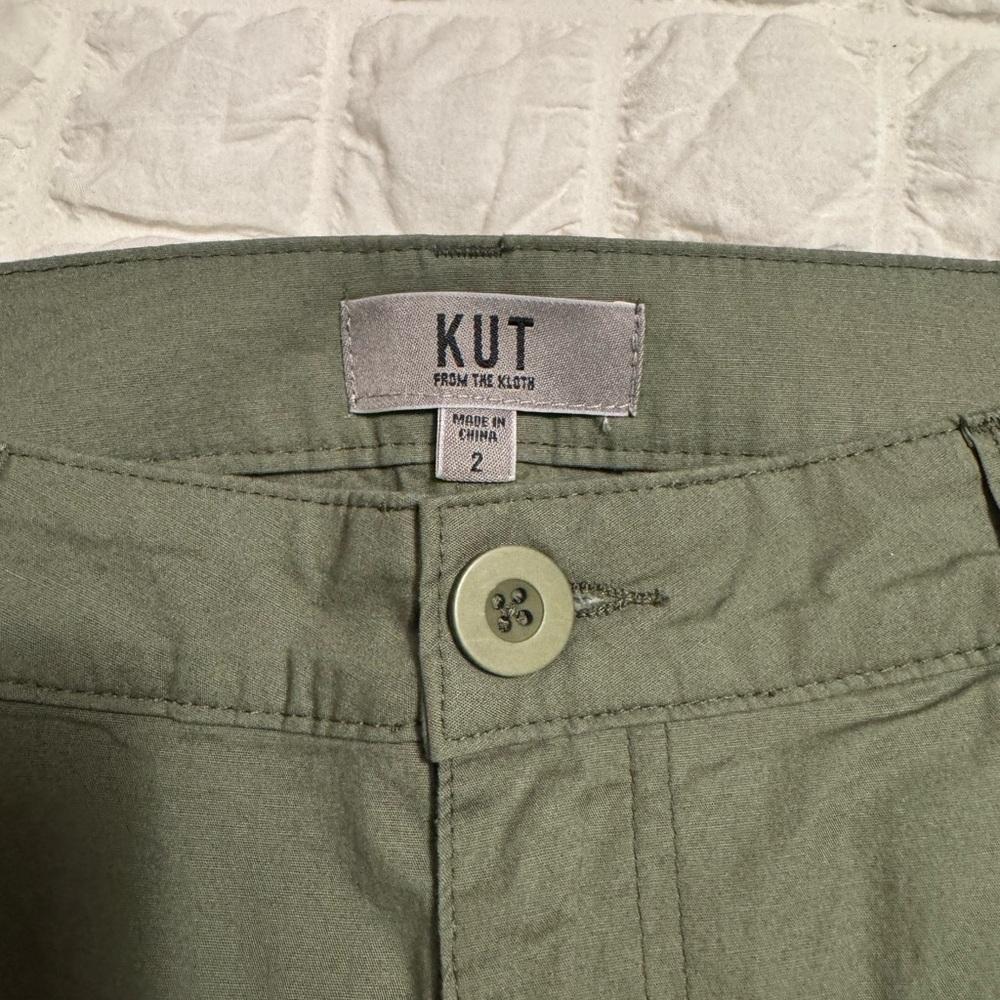 Kut from the Kloth Sage Green Trousers